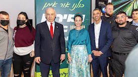 נתניהו וסילמן, צילום: קובי גדעון לעמ